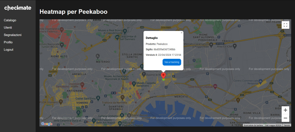 Checkmate interface and physical-digital verification concept