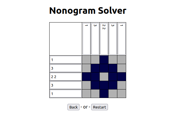 Nonogram Solver
